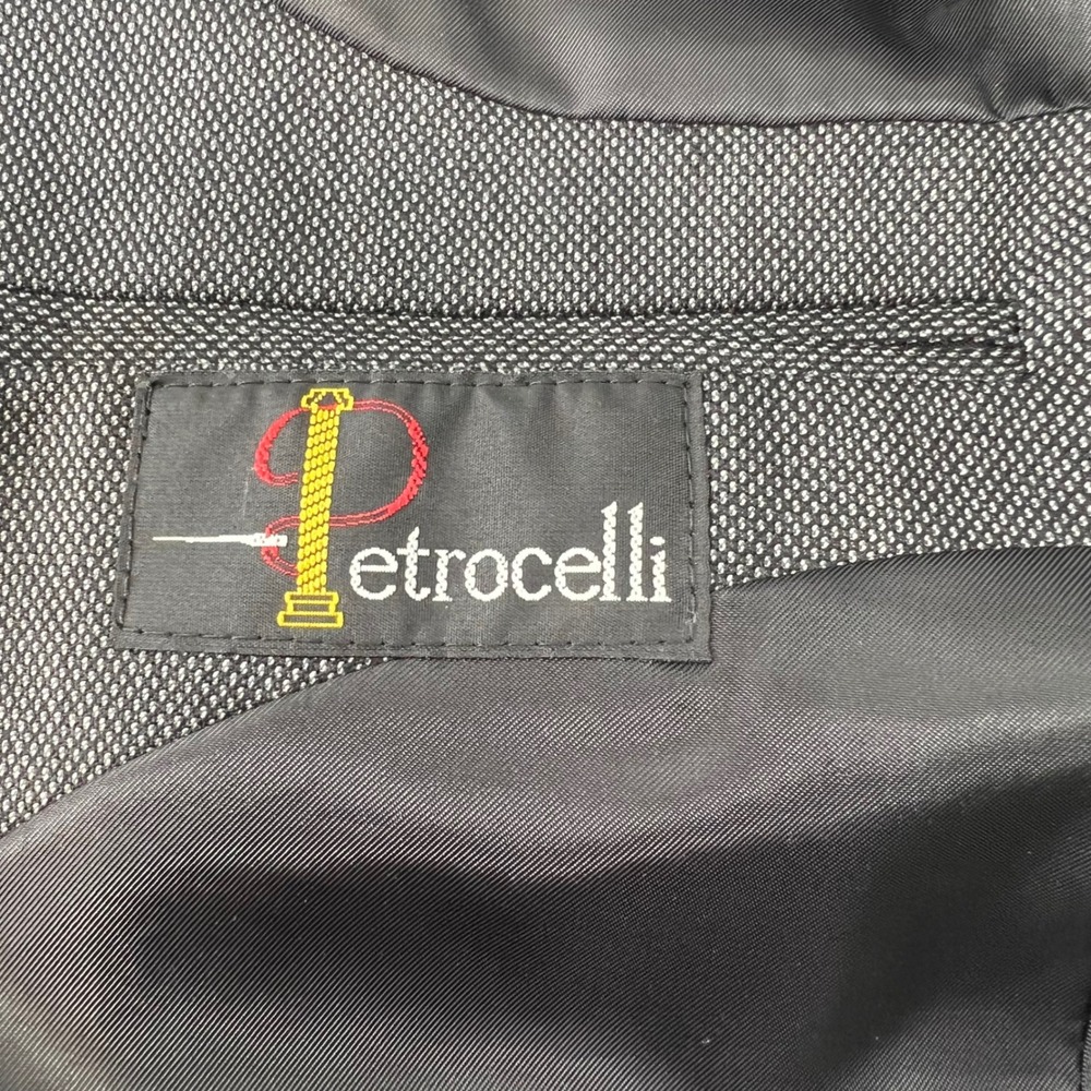 Petrocelli Mens Gray Wool Cashmere Blend Blazer Jacket Size‎ 44R Business Career - Picture 6 of 11